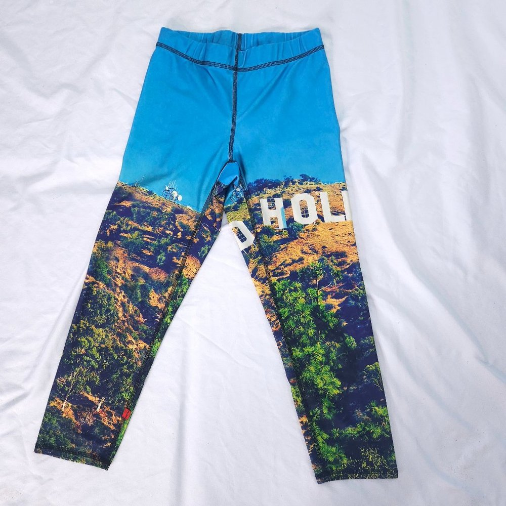 Hollywood Leggings by Zara Terez Stretch Yoga Pants Sz Medium